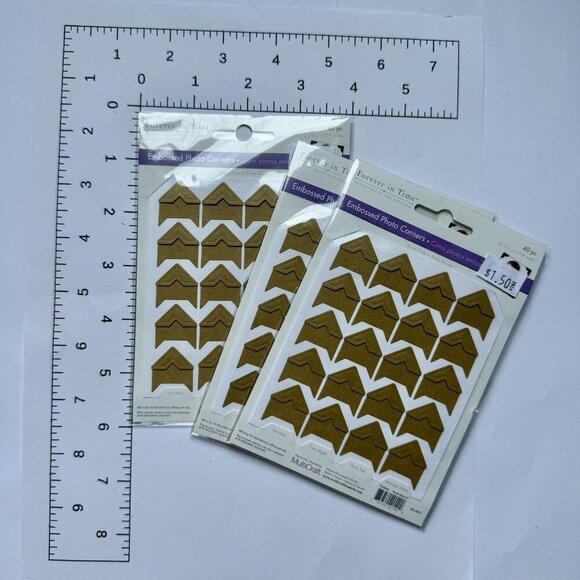 Scrapbooking Embellishments Cork Canvas Burlap New Lot Of 32 Packs - Picture 4 of 16